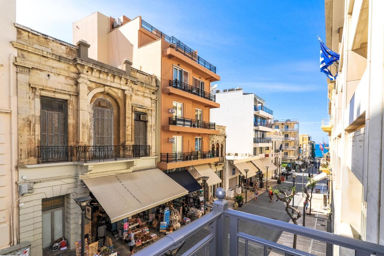 The Elegant. Spacious City Center Apartment. Heraklion Exteriör bild
